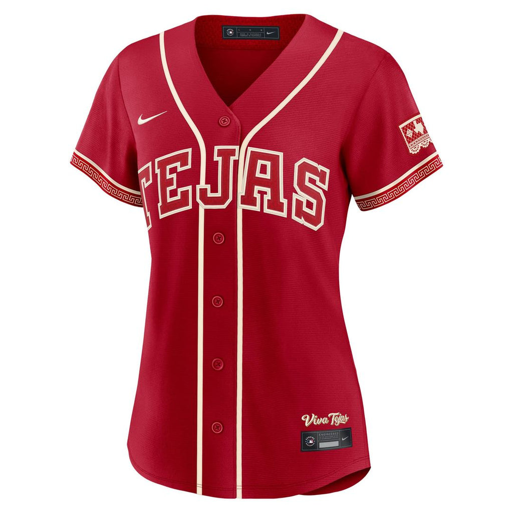 Brandon Nimmo Texas Rangers Women's 2026 Jersey - Red