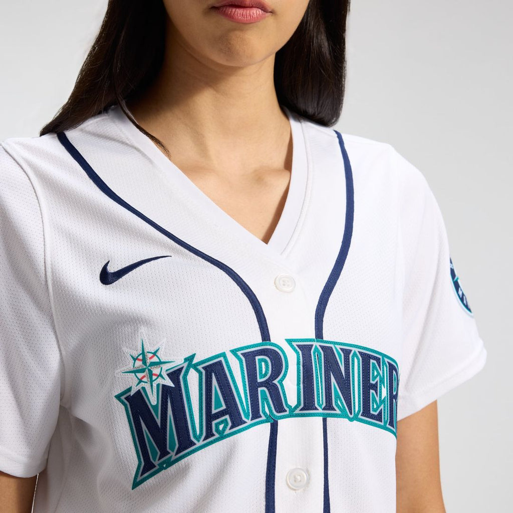 Cal Raleigh Seattle Mariners Women's Home Jersey - White