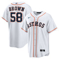 Hunter Brown Houston Astros Home Jersey - White