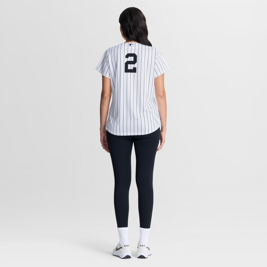 Derek Jeter New York Yankees Women's Home Retired Jersey - White