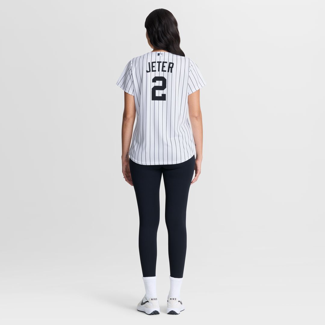 Derek Jeter New York Yankees Women's Home Retired Jersey - White