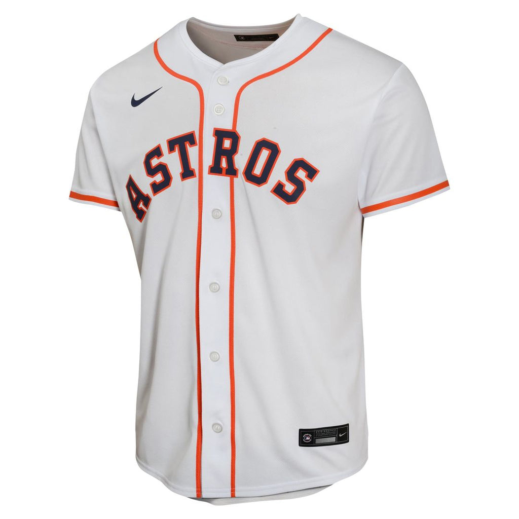 Yordan Alvarez Houston Astros Youth Home Jersey - White