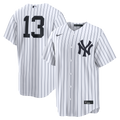 Jazz Chisholm Jr. New York Yankees Home Jersey - White
