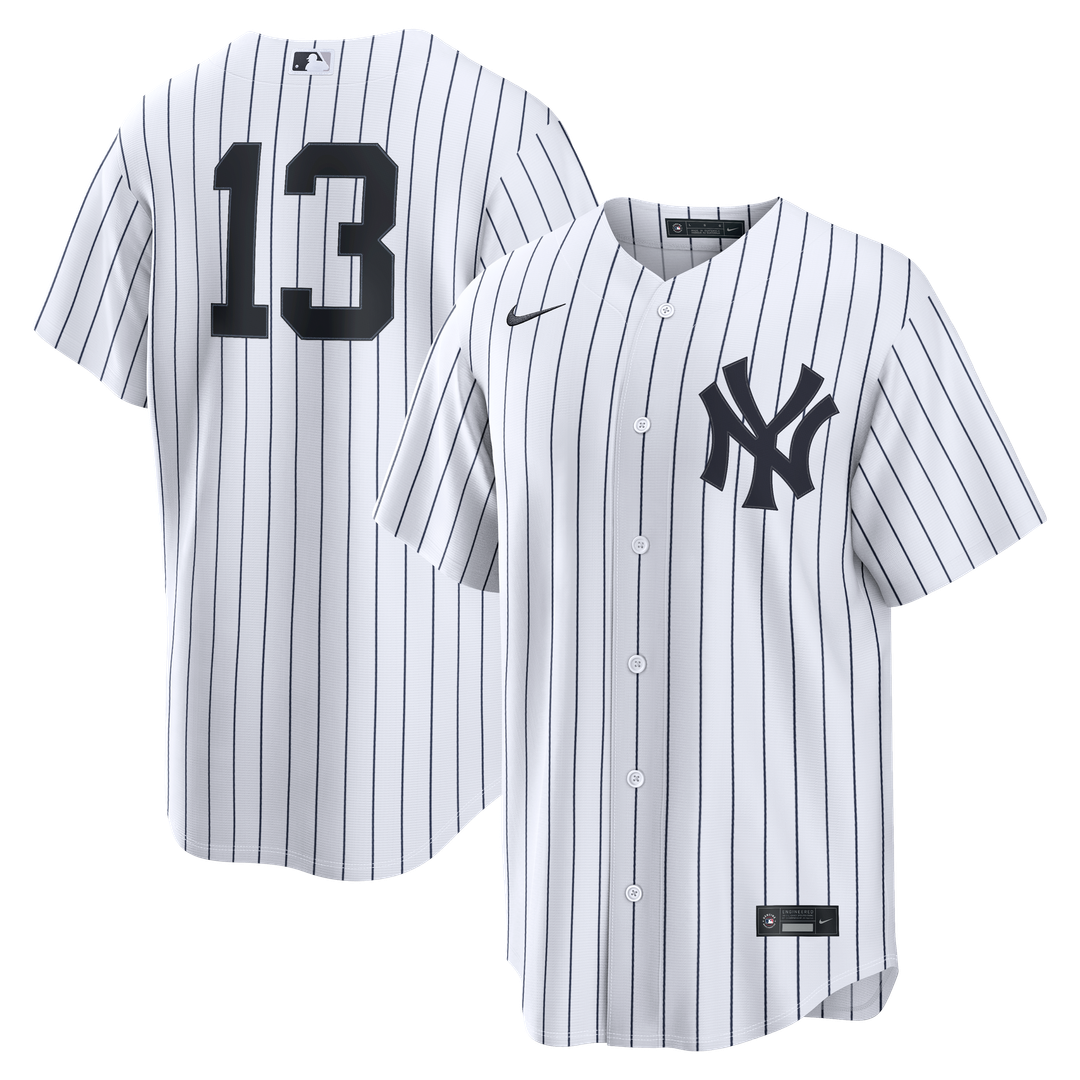 Jazz Chisholm Jr. New York Yankees Home Jersey - White