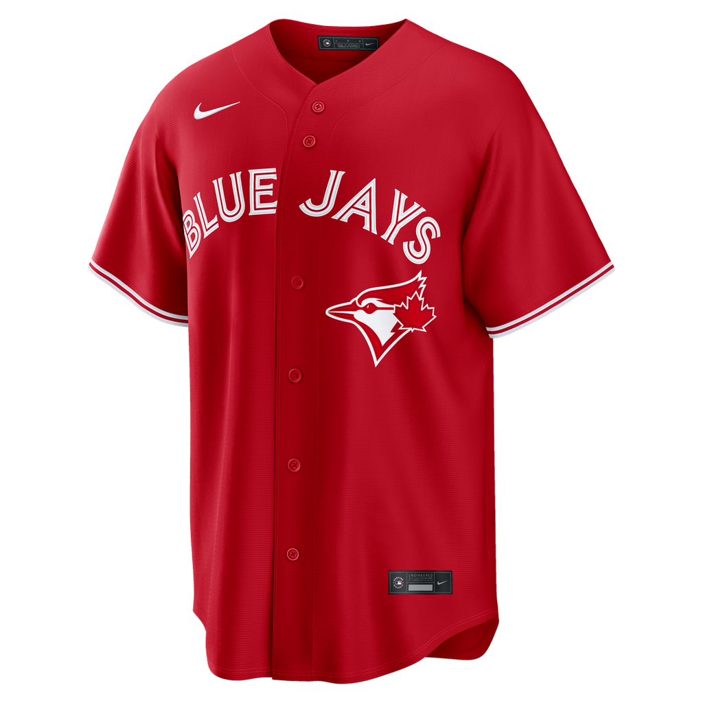 George Springer Toronto Blue Jays Canada Day Jersey - Red