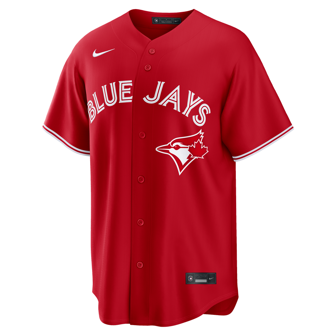 George Springer Toronto Blue Jays Canada Day Jersey - Red
