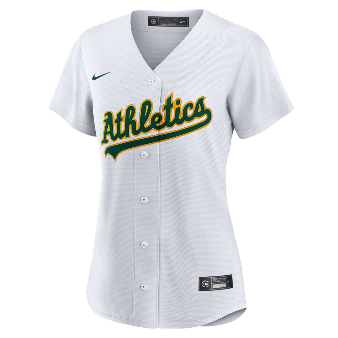Athletics Women's #1 Bride Home Jersey - White