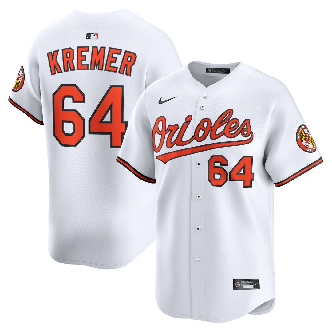 Dean Kremer Baltimore Orioles Home Jersey - White