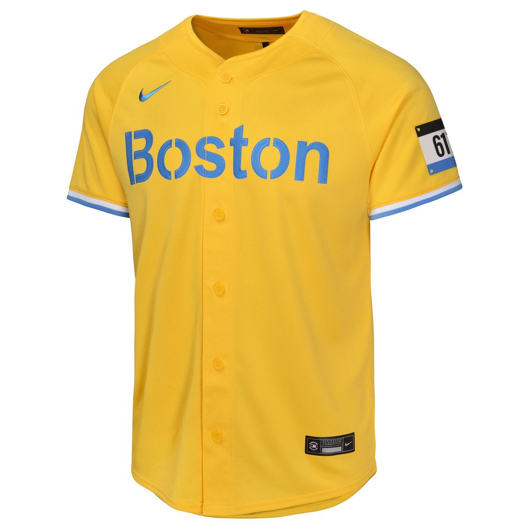 David Ortiz Boston Red Sox Youth Jersey - Gold
