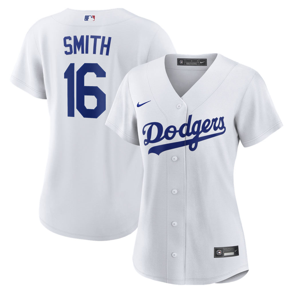 Will Smith Los Angeles Dodgers Women's Home Jersey - White