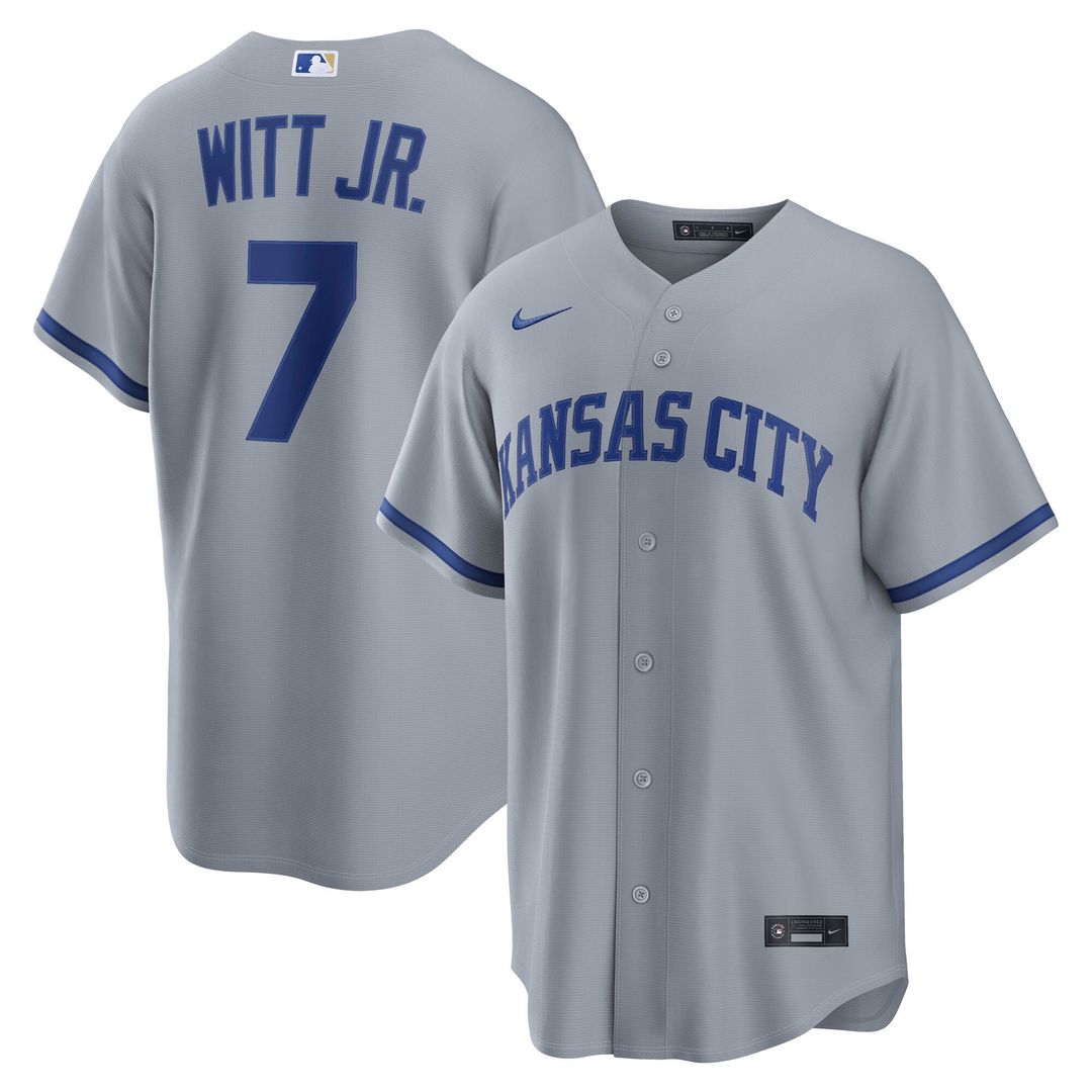 Bobby Witt Jr. Kansas City Royals Alternate Jersey - Royal