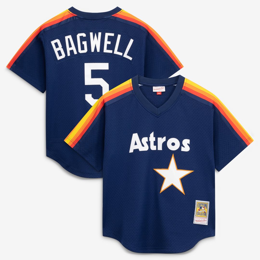 Jeff Bagwell Houston Astros Authentic Jersey - Navy
