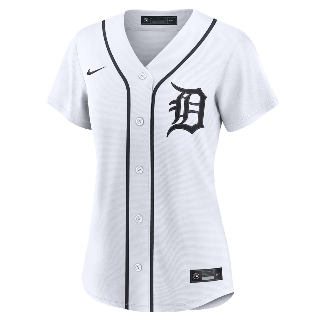 Justin Verlander Detroit Tigers Women's Home Jersey - White