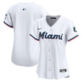 Miami Marlins Women's Home Jersey - White