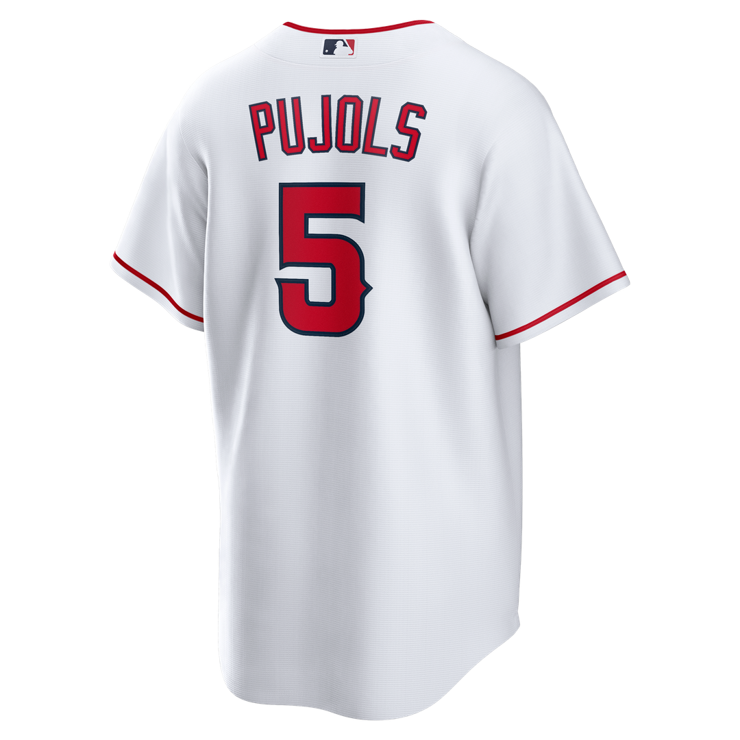 Albert Pujols Los Angeles Angels Home Retired Player Jersey - White