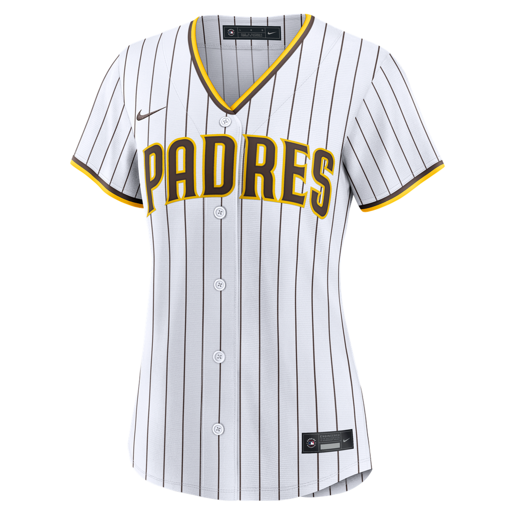 San Diego Padres Women's Home Jersey - White