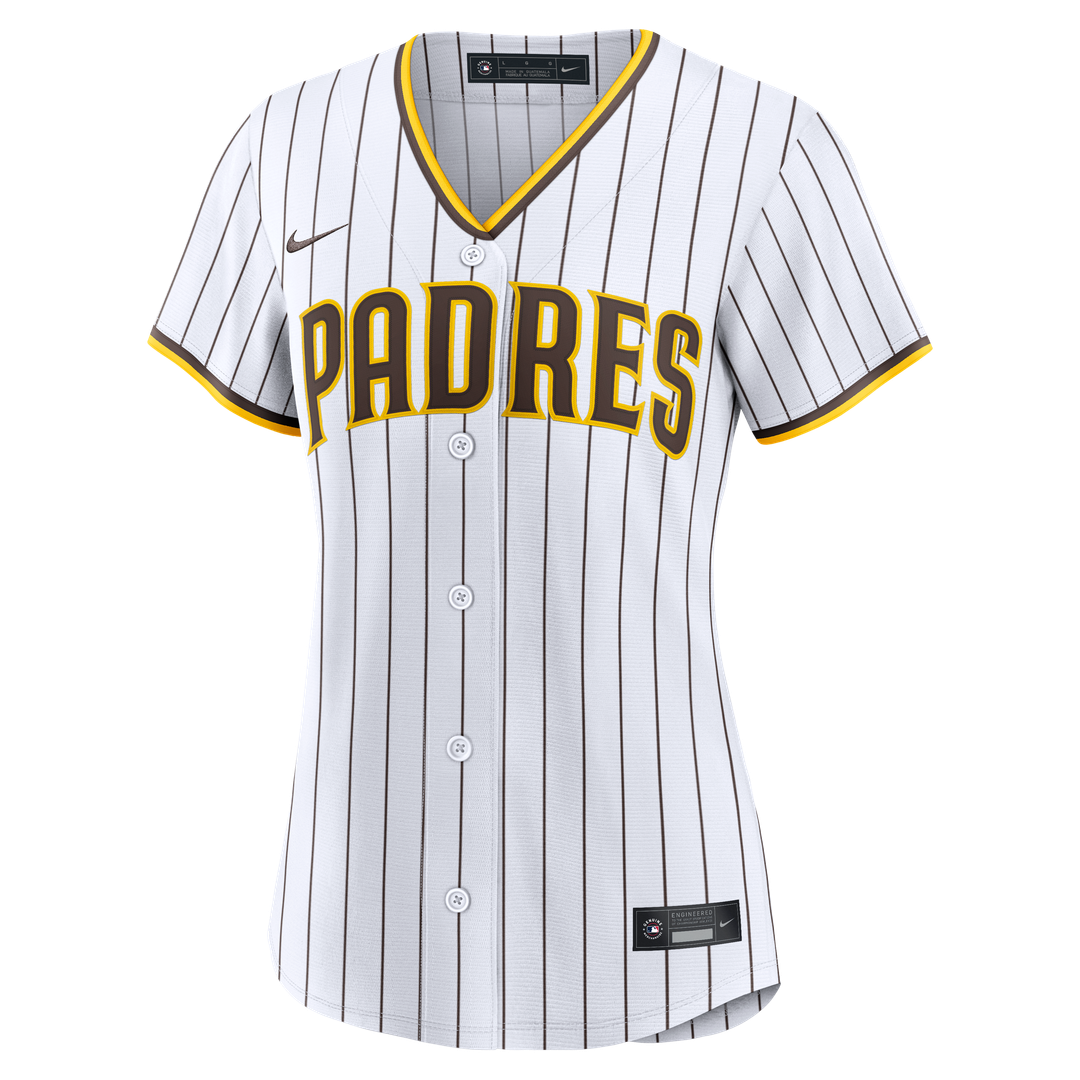 San Diego Padres Women's Home Jersey - White