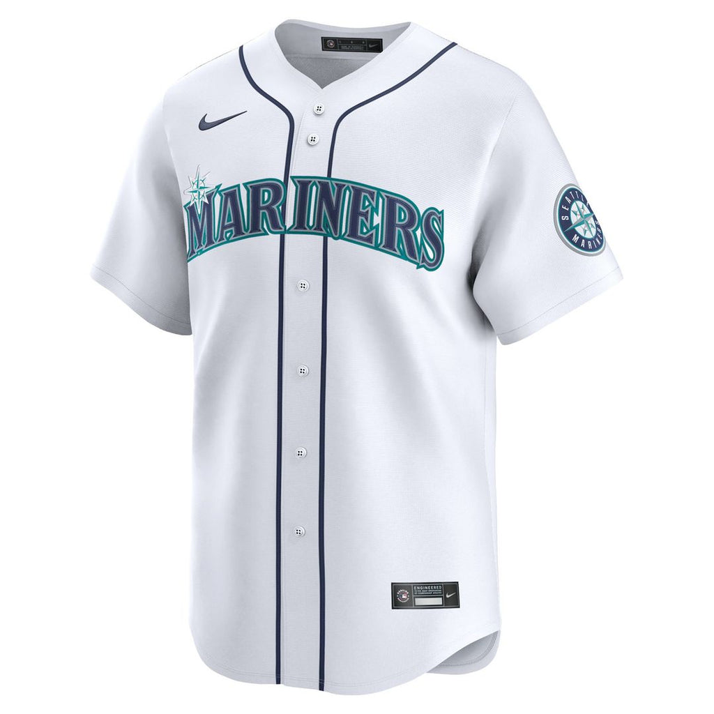 Cal Raleigh Seattle Mariners Home Jersey - White