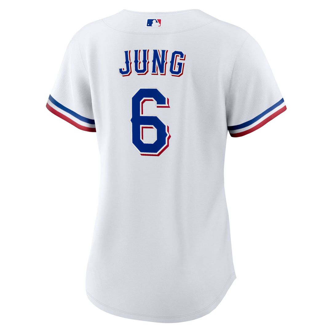 Josh Jung Texas Rangers Women's Home Jersey - White