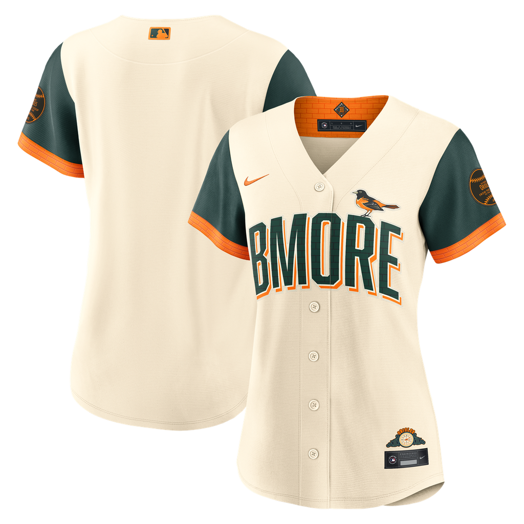 Baltimore Orioles Women's 2026 Jersey - Cream