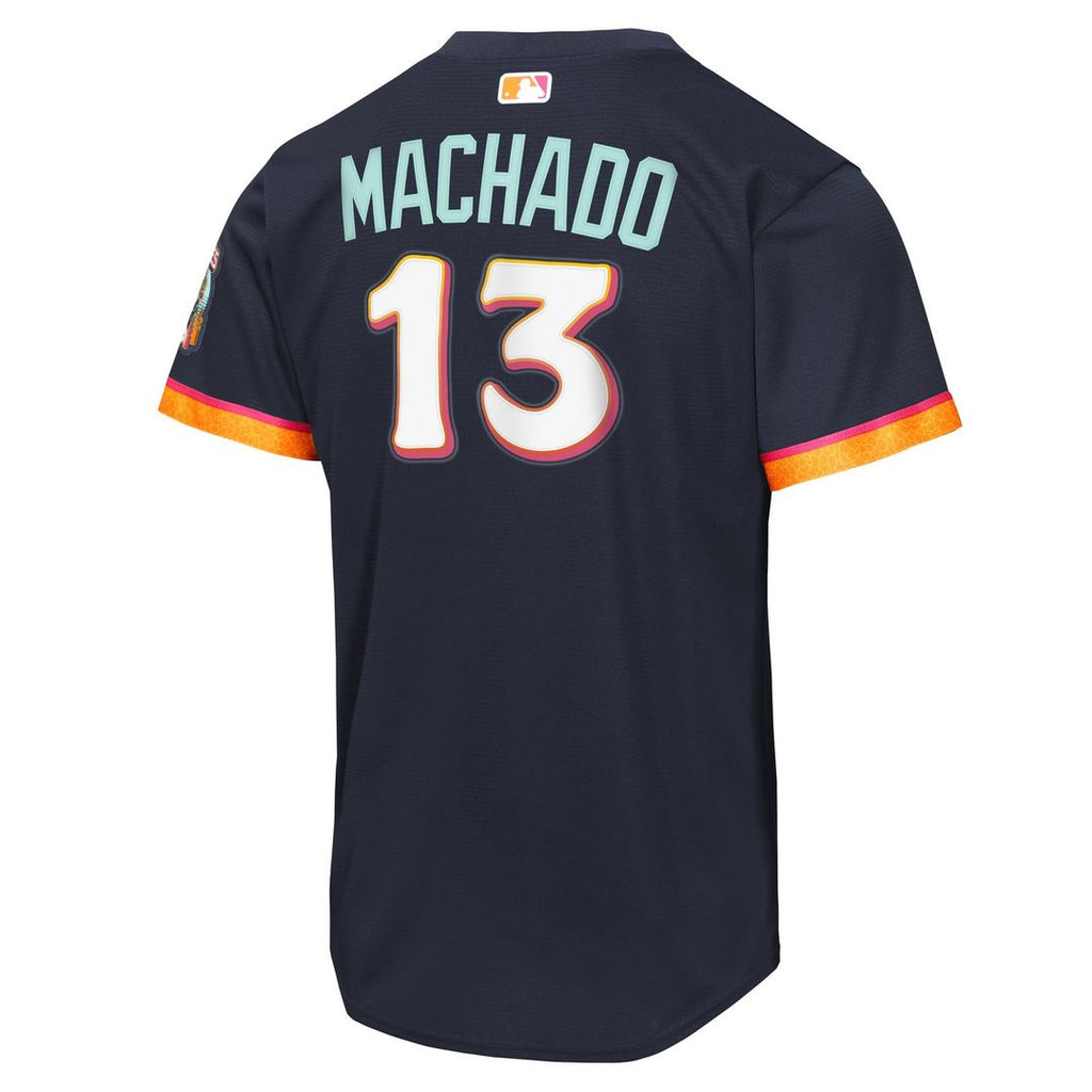 Manny Machado San Diego Padres Youth 2026 Jersey - Obsidian