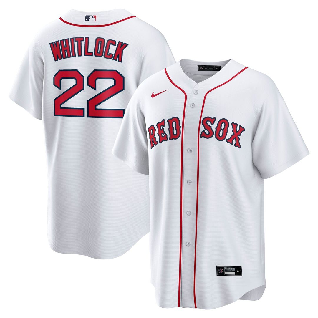 Garrett Whitlock Boston Red Sox Home Jersey - White