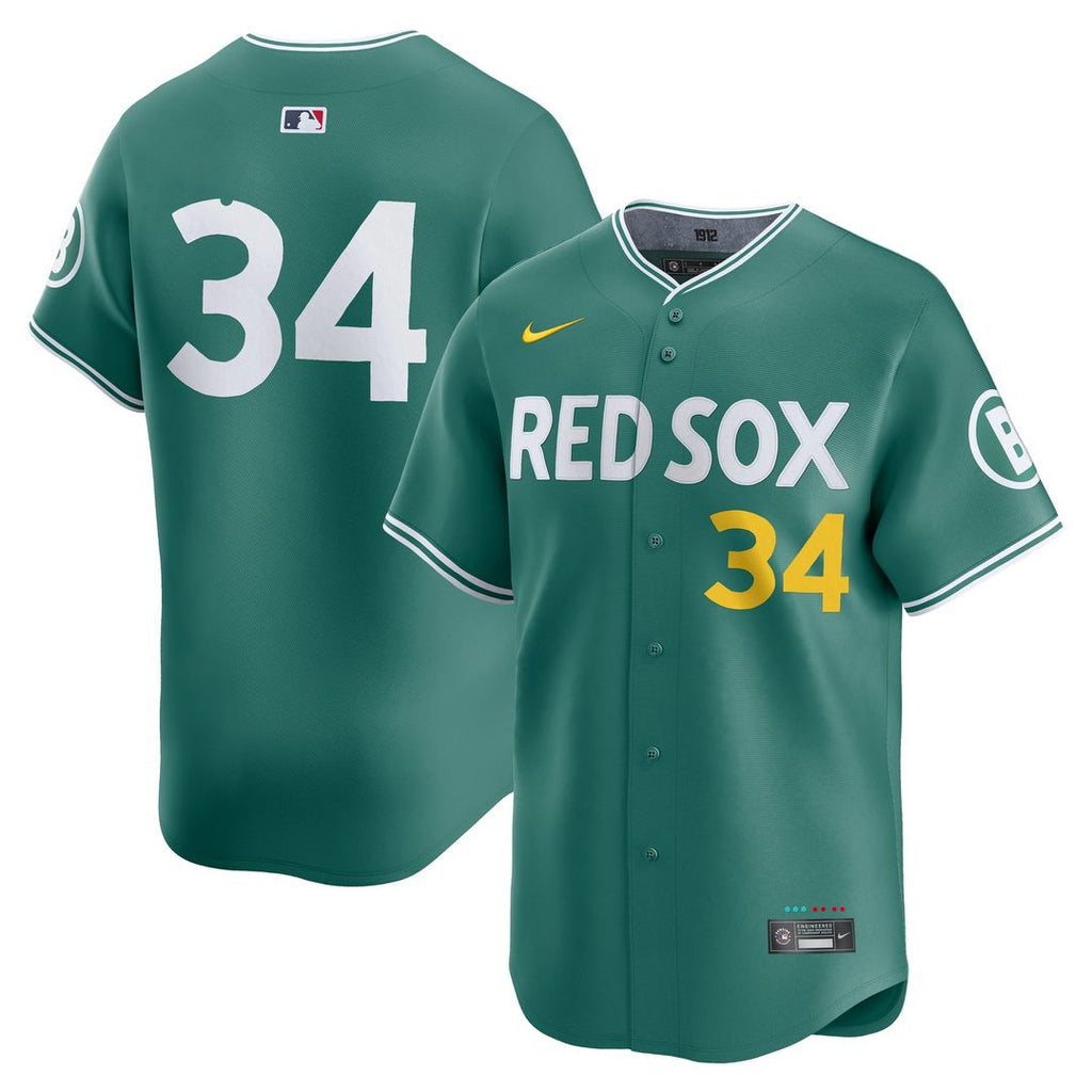 David Ortiz Boston Red Sox 2025 Limited Retired Player Jersey - Green