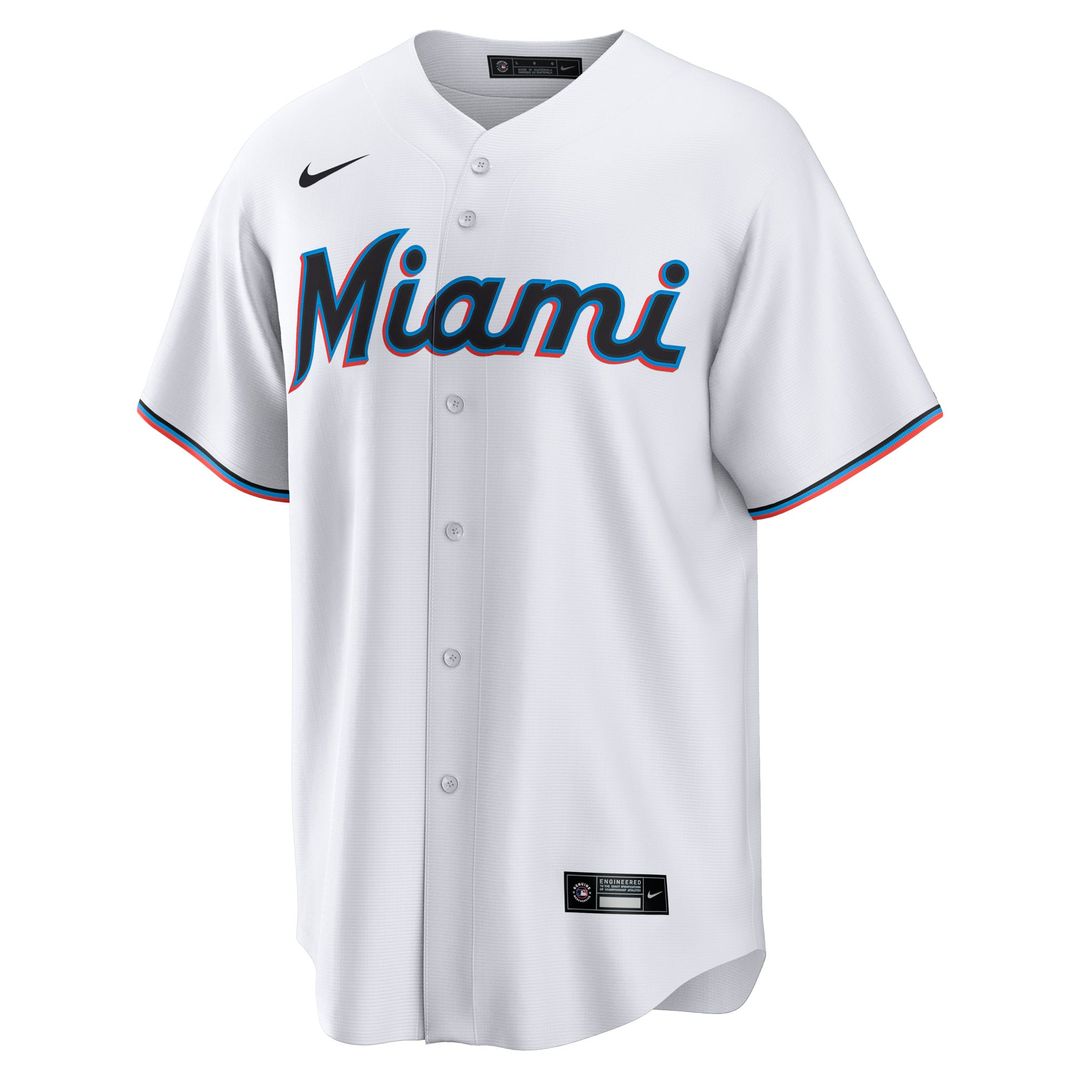 Agustín Ramírez Miami Marlins Home Jersey - White