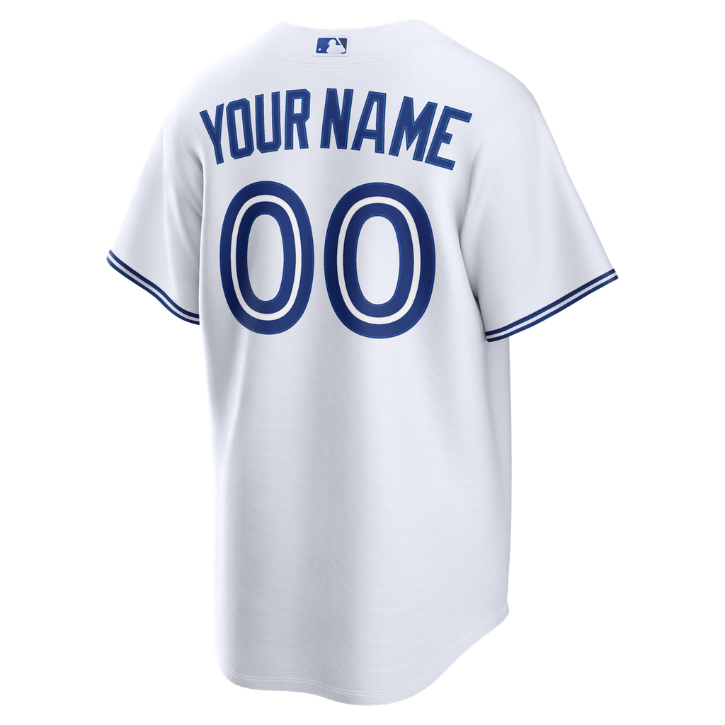 Toronto Blue Jays Home Replica Custom Jersey - White