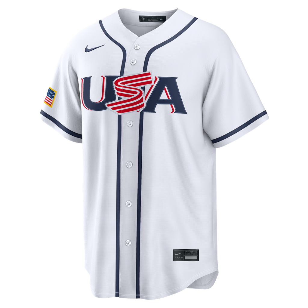 Gunnar Henderson USA Baseball 2026 World Baseball Classic Home Jersey - White