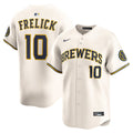 Sal Frelick Milwaukee Brewers Home Jersey - Cream