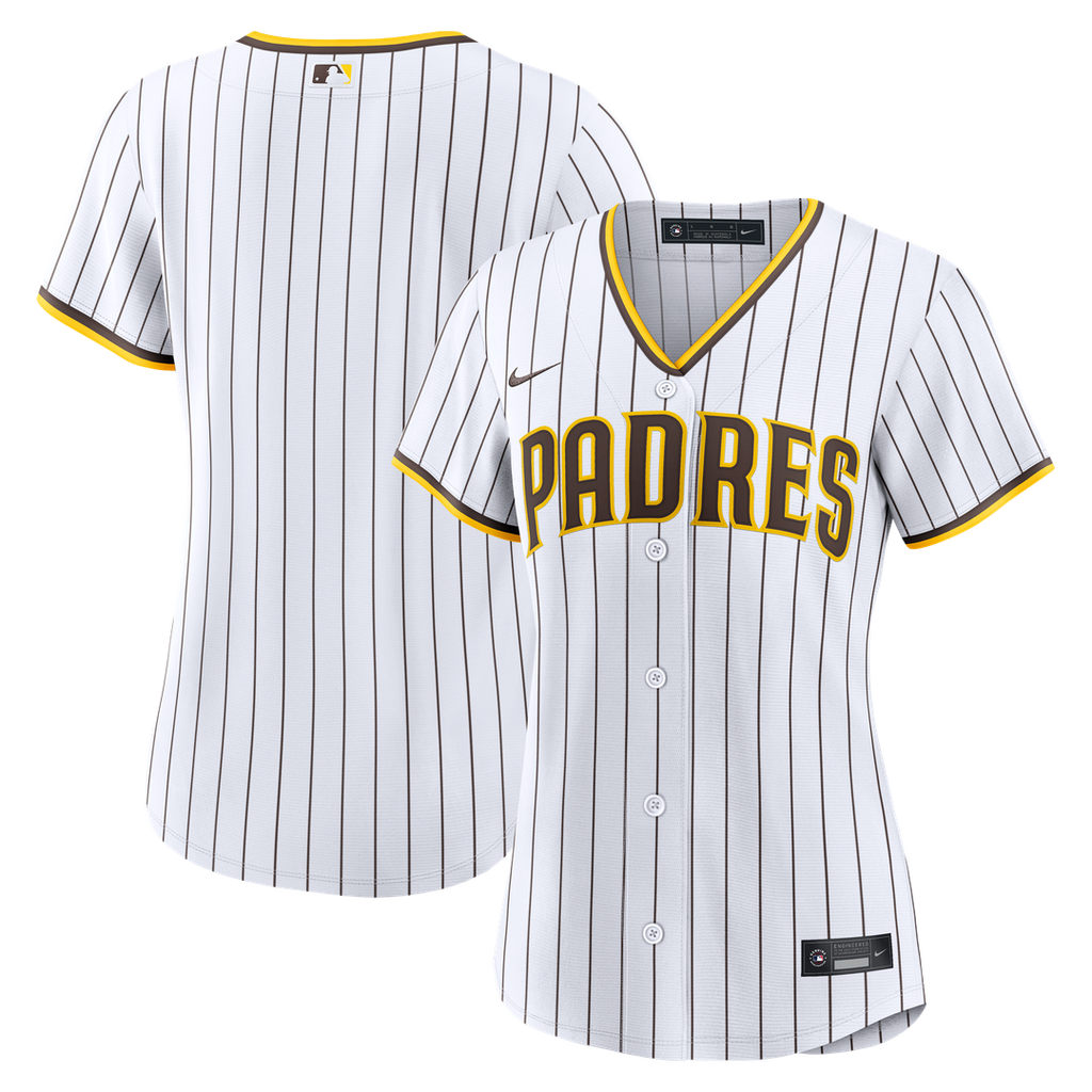 San Diego Padres Women's Home Jersey - White