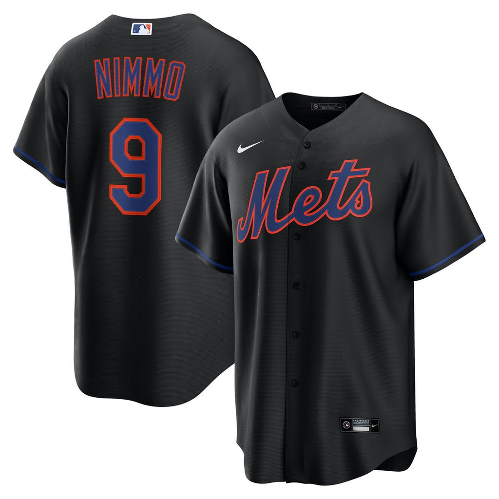 Brandon Nimmo New York Mets Alternate Jersey - Black