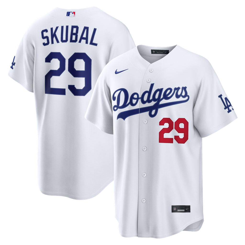 Tarik Skubal Los Angeles Dodgers Home Jersey - White