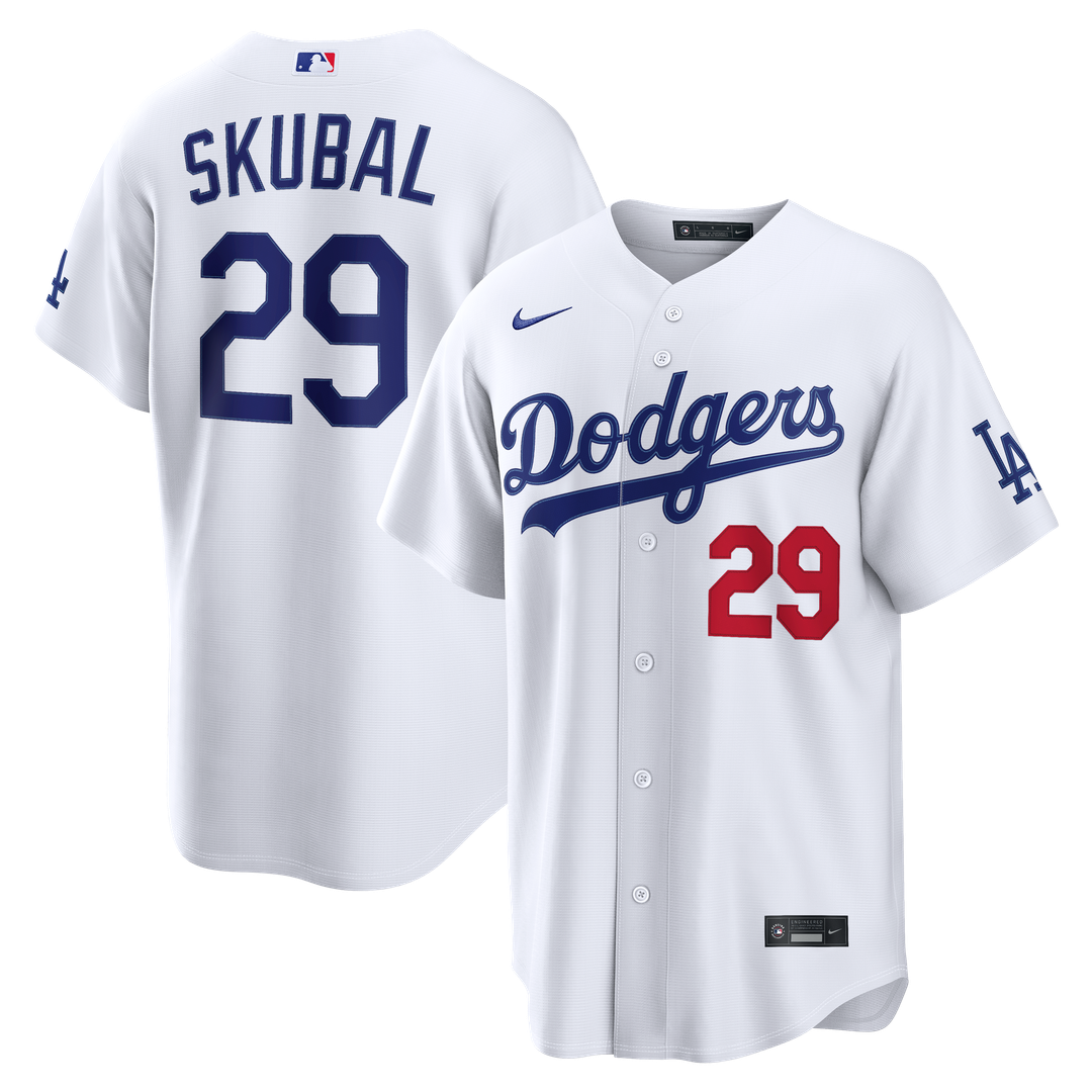 Tarik Skubal Los Angeles Dodgers Home Jersey - White