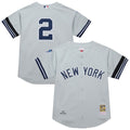 Derek Jeter New York Yankees 2000 Championship Jersey - Gray