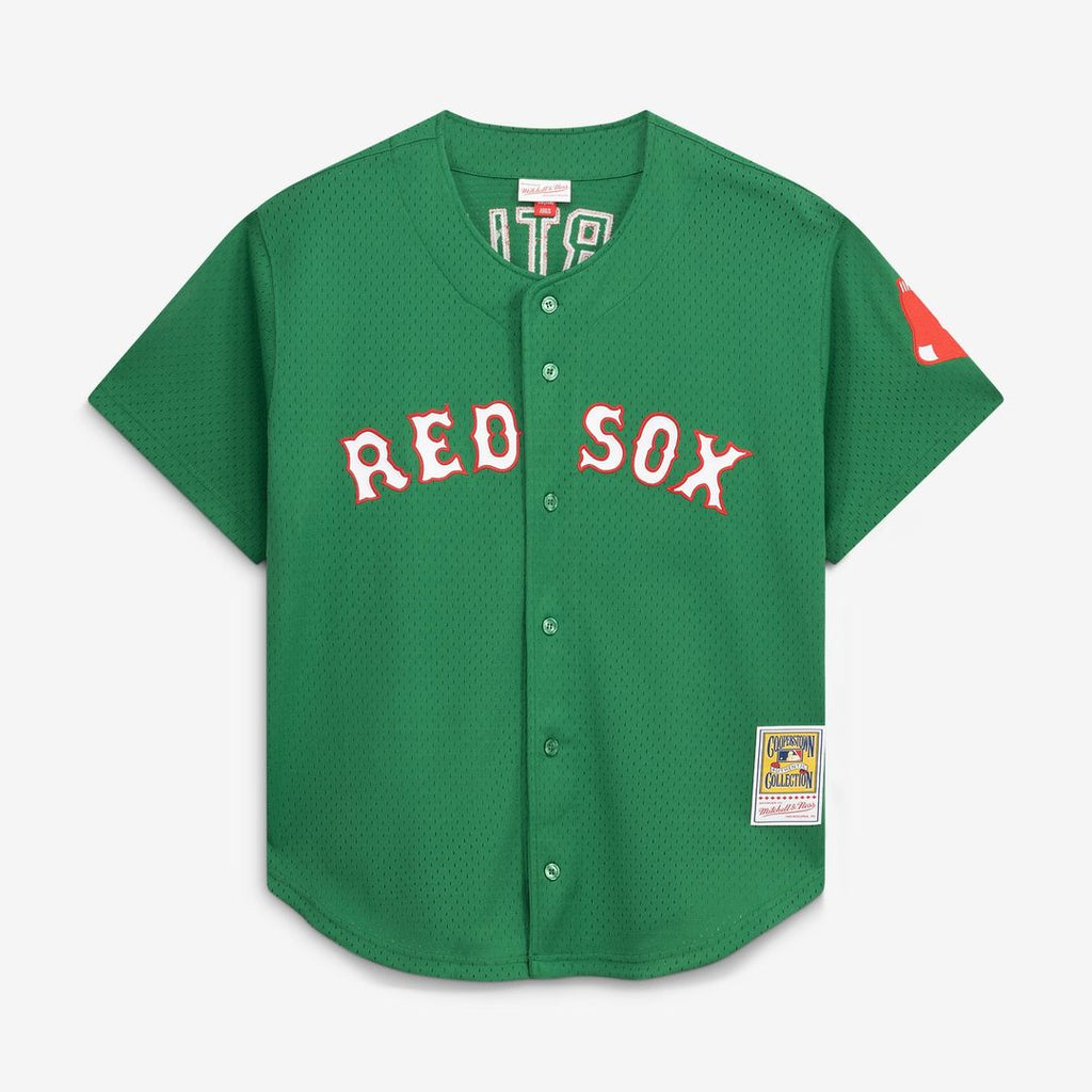 David Ortiz Boston Red Sox Mesh Jersey - Kelly Green
