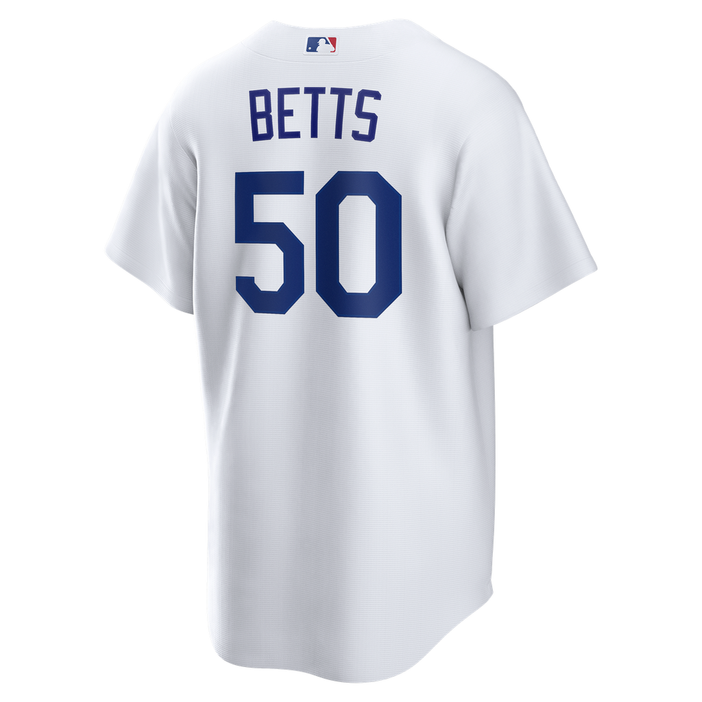 Mookie Betts Los Angeles Dodgers Home Jersey - White