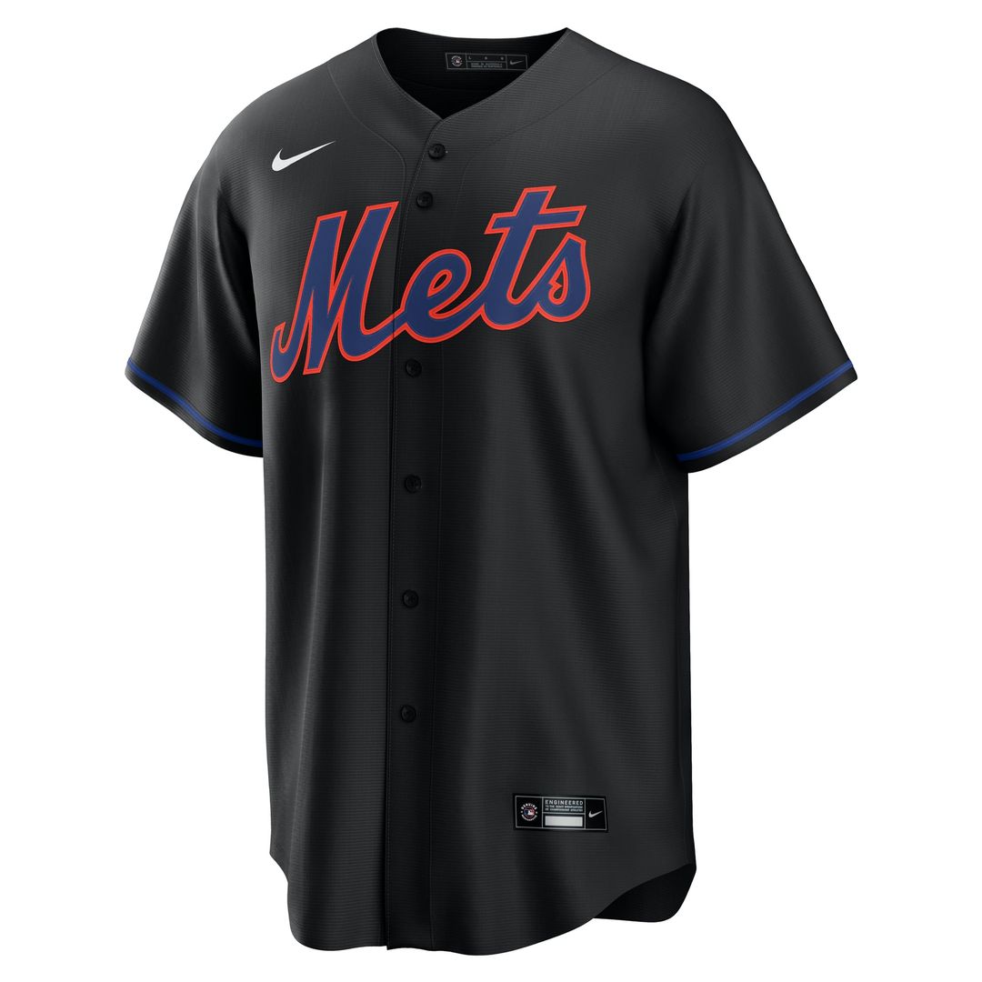 Brandon Nimmo New York Mets Alternate Jersey - Black