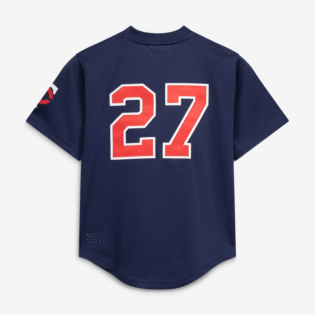 David Ortiz Minnesota Twins Youth Mesh Jersey - Navy