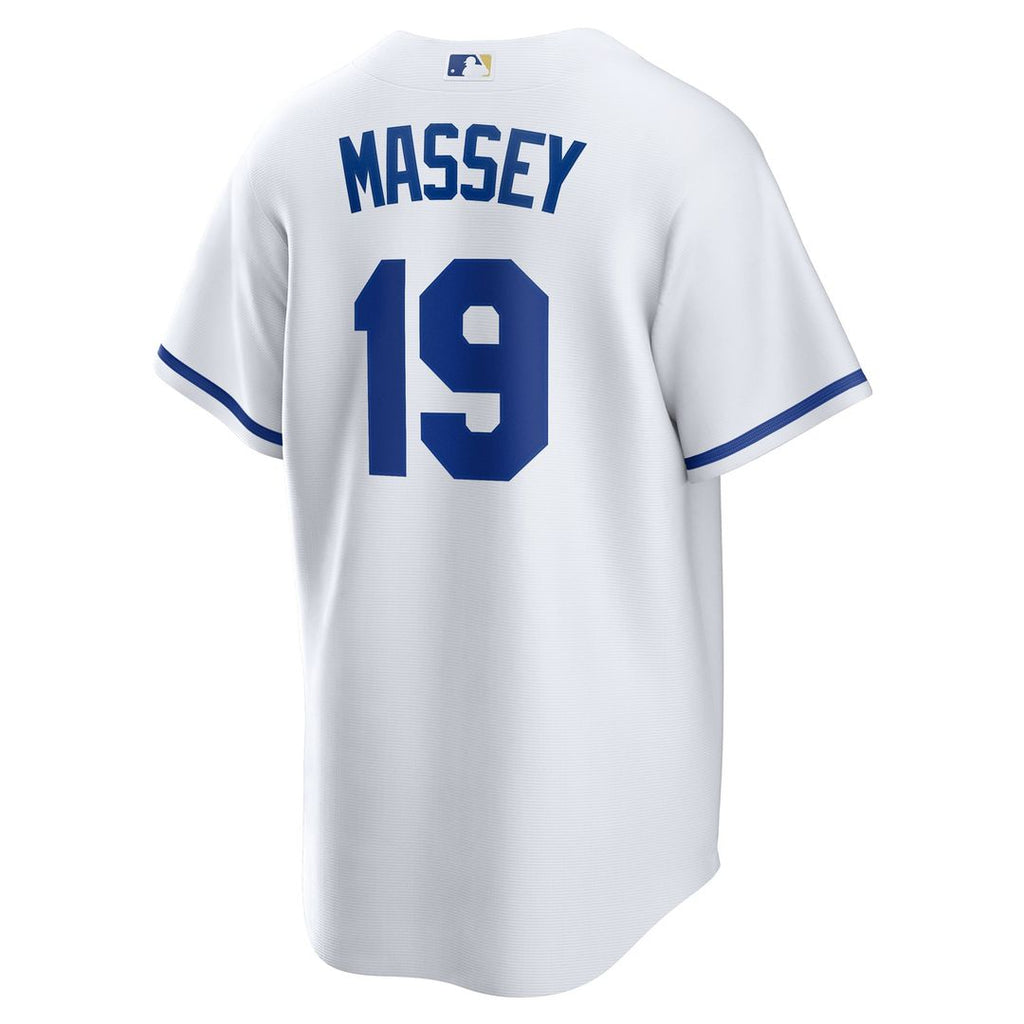 Michael Massey Kansas City Royals Home Jersey - White