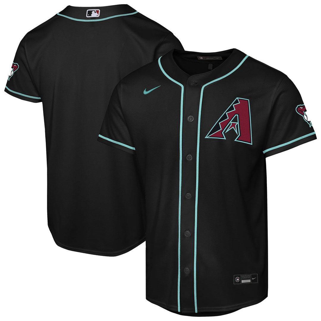 Arizona Diamondbacks Youth Alternate Jersey - Black