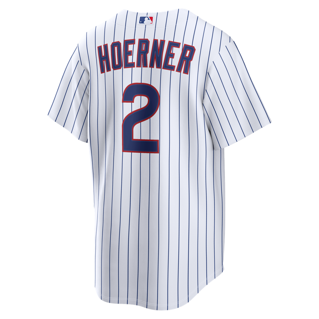 Nico Hoerner Chicago Cubs Home Jersey - White