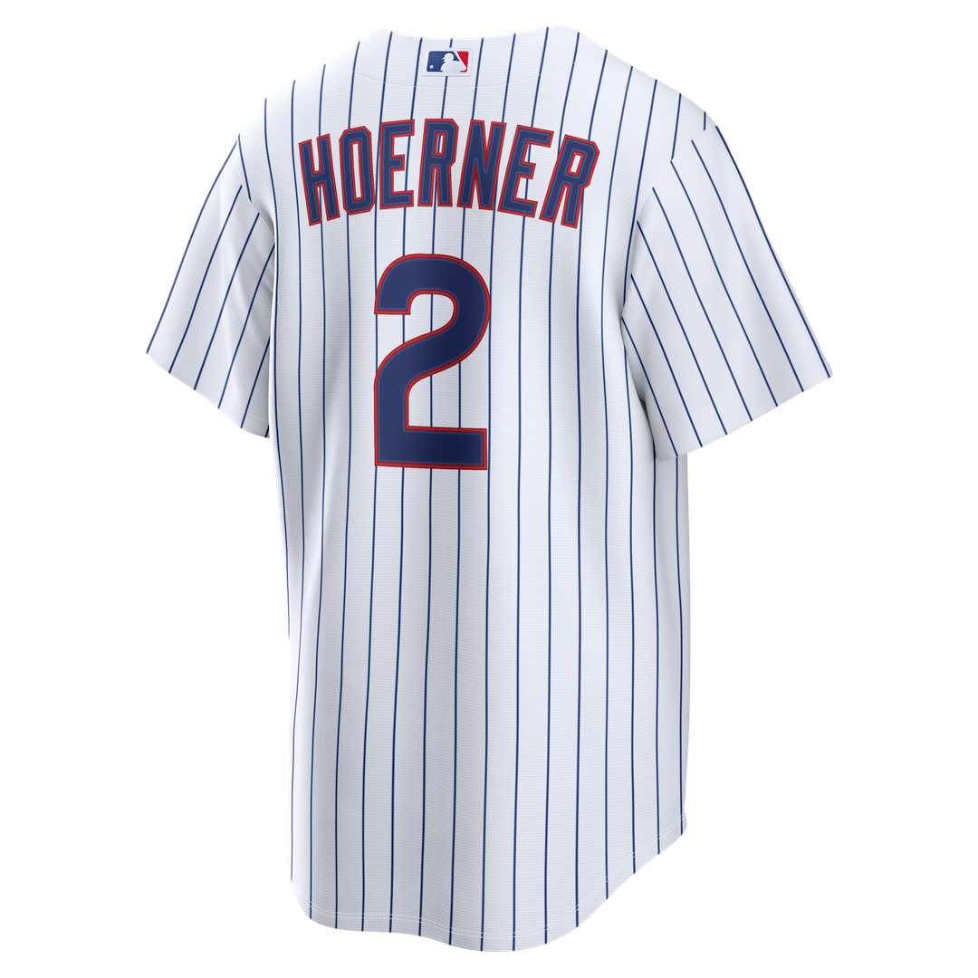 Nico Hoerner Chicago Cubs Home Jersey - White