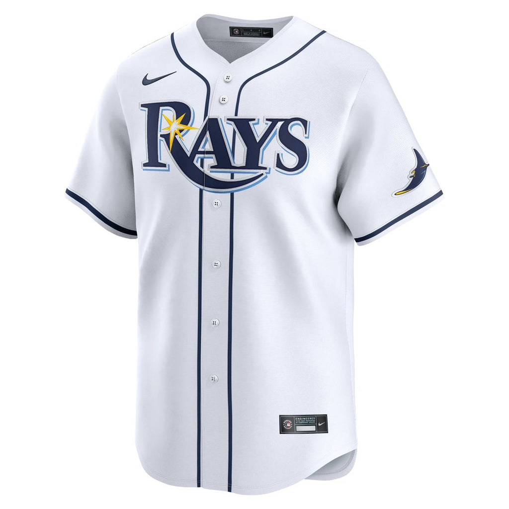 Brandon Lowe Tampa Bay Rays Home Jersey - White