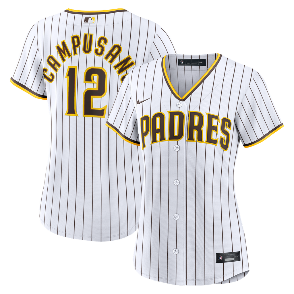 Luis Campusano San Diego Padres Women's Home Jersey - White