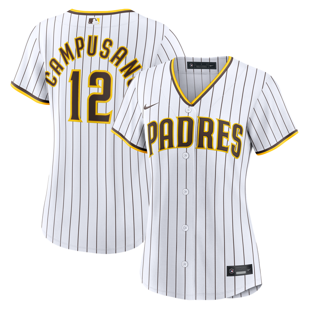 Luis Campusano San Diego Padres Women's Home Jersey - White