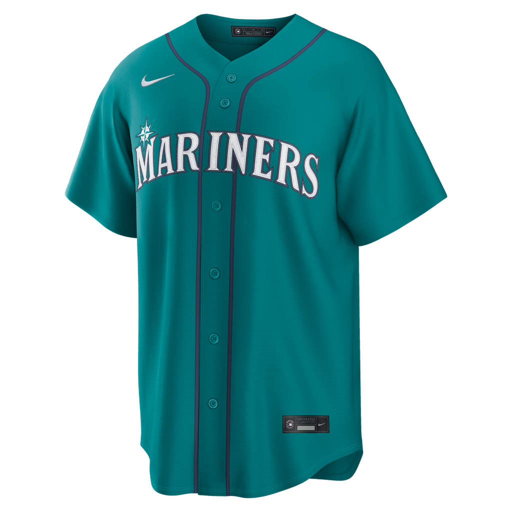 Cal Raleigh Seattle Mariners Alternate Jersey - Cream