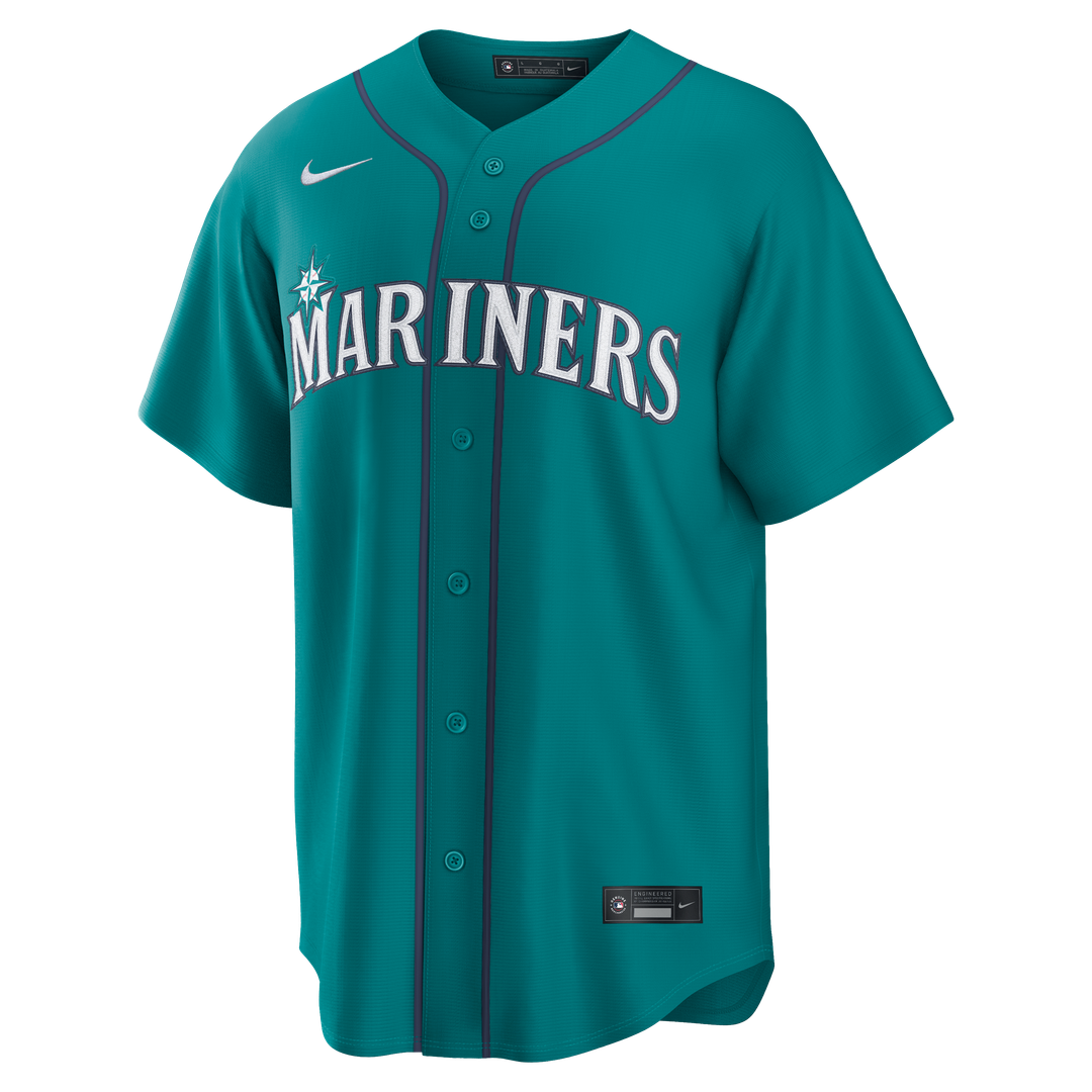 Cal Raleigh Seattle Mariners Alternate Jersey - Cream
