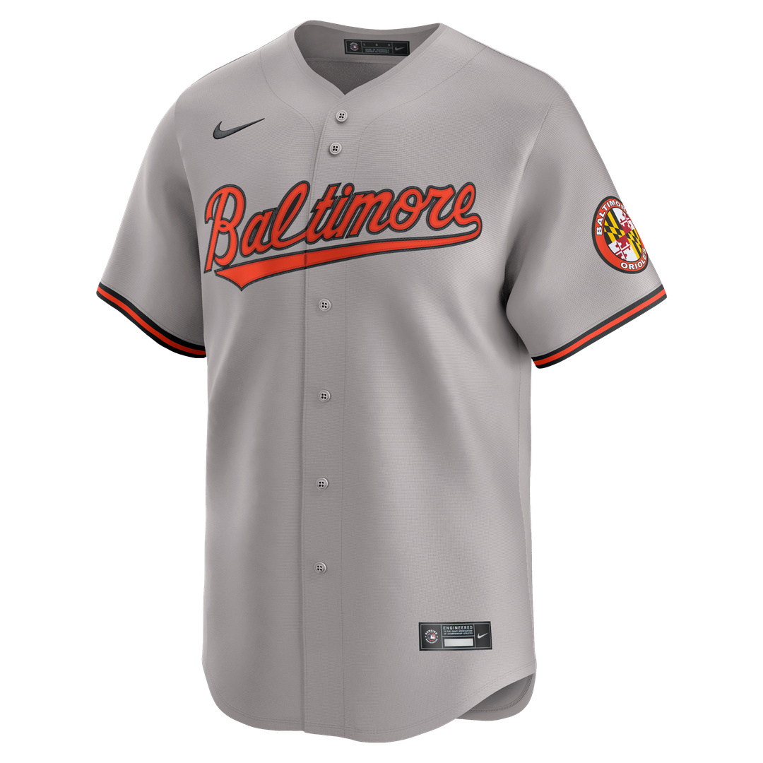 Baltimore Orioles Road Jersey - Gray